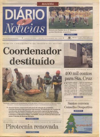 Edição do dia 30 Dezembro 1997 da pubicação Diário de Notícias