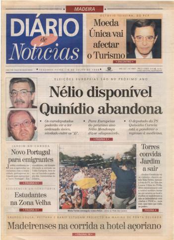 Edição do dia 6 Julho 1998 da pubicação Diário de Notícias