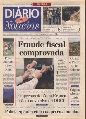 Edição do dia 10 Setembro 1998 da pubicação Diário de Notícias