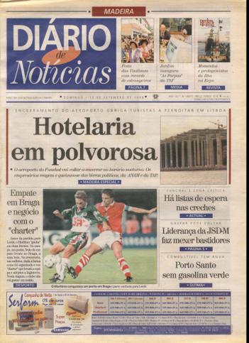 Edição do dia 13 Setembro 1998 da pubicação Diário de Notícias