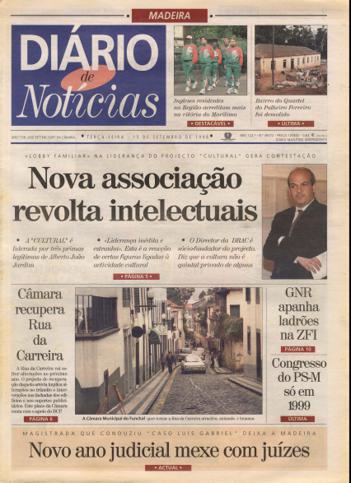 Edição do dia 15 Setembro 1998 da pubicação Diário de Notícias