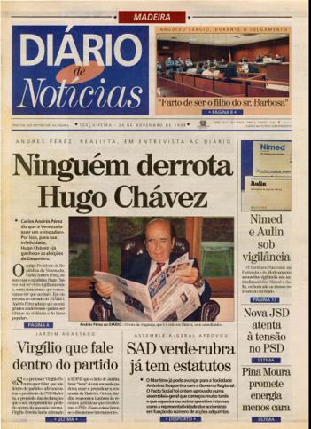 Edição do dia 24 Novembro 1998 da pubicação Diário de Notícias