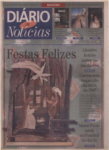 Edição do dia 25 Dezembro 1998 da pubicação Diário de Notícias