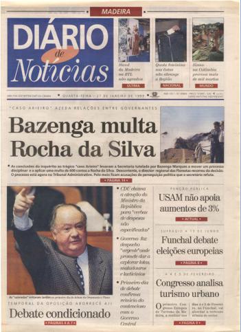 Edição do dia 27 Janeiro 1999 da pubicação Diário de Notícias