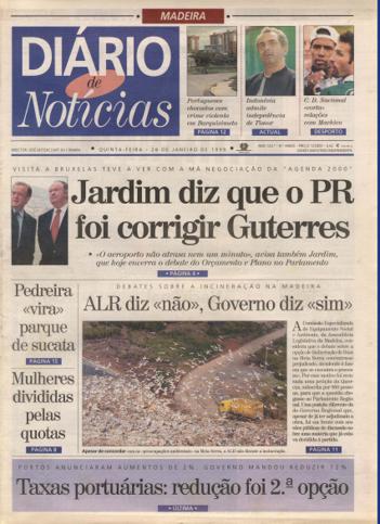 Edição do dia 28 Janeiro 1999 da pubicação Diário de Notícias