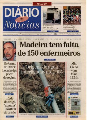 Edição do dia 12 Maio 1999 da pubicação Diário de Notícias