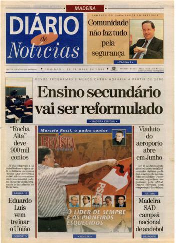 Edição do dia 30 Maio 1999 da pubicação Diário de Notícias