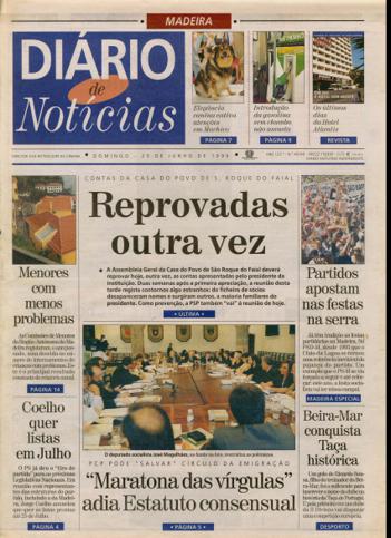 Edição do dia 20 Junho 1999 da pubicação Diário de Notícias