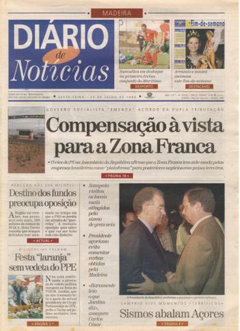 Edição do dia 23 Julho 1999 da pubicação Diário de Notícias