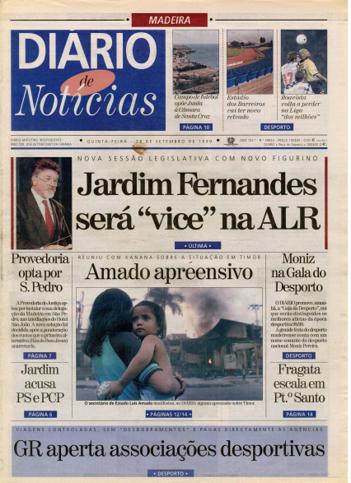 Edição do dia 23 Setembro 1999 da pubicação Diário de Notícias