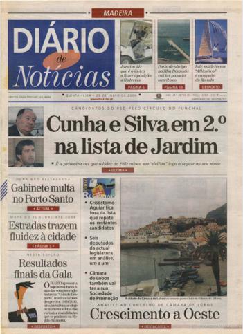 Edição do dia 20 Julho 2000 da pubicação Diário de Notícias