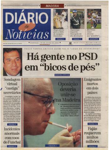 Edição do dia 30 Julho 2000 da pubicação Diário de Notícias