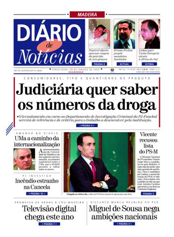 Edição do dia 29 Janeiro 2002 da pubicação Diário de Notícias