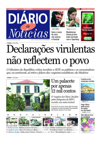 Edição do dia 5 Julho 2002 da pubicação Diário de Notícias