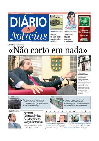 Edição do dia 16 Agosto 2002 da pubicação Diário de Notícias