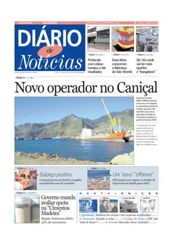 Edição do dia 13 Novembro 2002 da pubicação Diário de Notícias