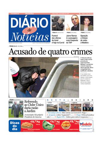 Edição do dia 11 Março 2003 da pubicação Diário de Notícias