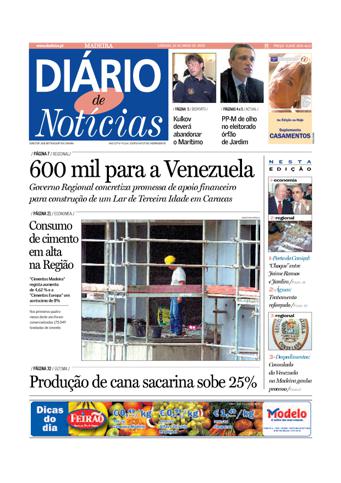 Edição do dia 10 Maio 2003 da pubicação Diário de Notícias