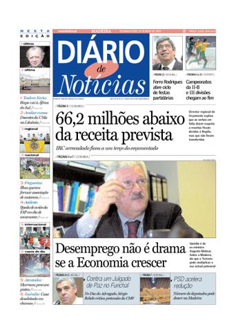 Edição do dia 19 Maio 2003 da pubicação Diário de Notícias