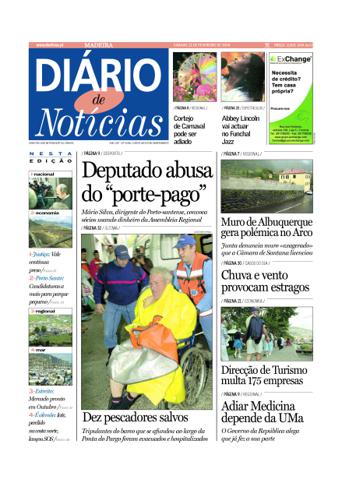 Edição do dia 21 Fevereiro 2004 da pubicação Diário de Notícias