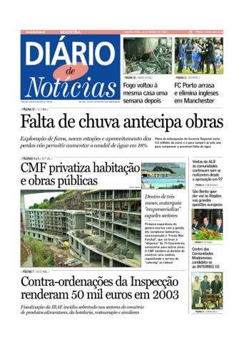 Edição do dia 10 Março 2004 da pubicação Diário de Notícias