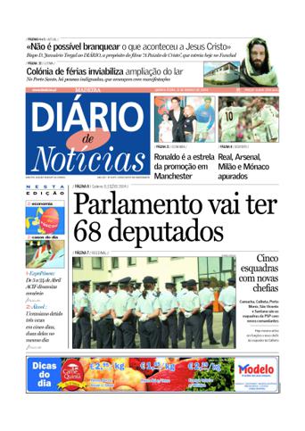 Edição do dia 11 Março 2004 da pubicação Diário de Notícias