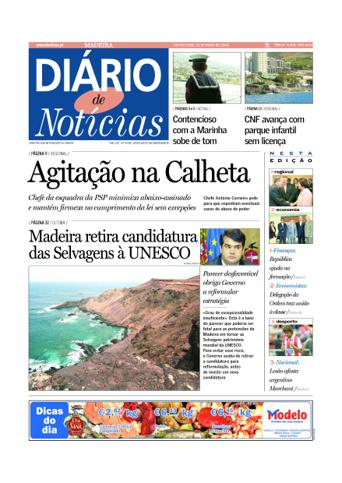 Edição do dia 21 Maio 2004 da pubicação Diário de Notícias