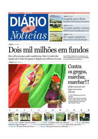 Edição do dia 12 Junho 2004 da pubicação Diário de Notícias