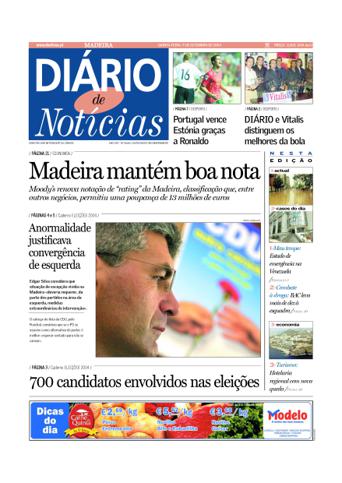 Edição do dia 9 Setembro 2004 da pubicação Diário de Notícias