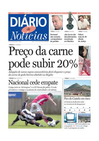 Edição do dia 8 Novembro 2004 da pubicação Diário de Notícias