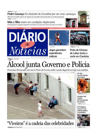 Edição do dia 21 Novembro 2004 da pubicação Diário de Notícias