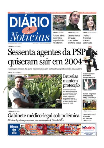 Edição do dia 7 Janeiro 2005 da pubicação Diário de Notícias