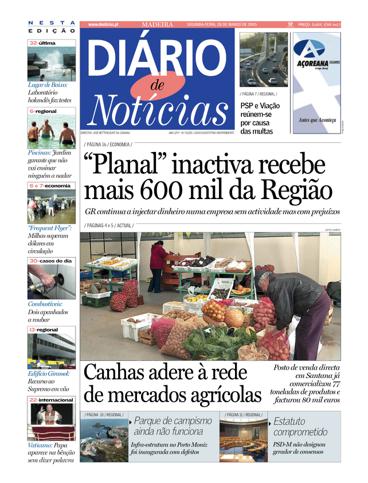 Edição do dia 28 Março 2005 da pubicação Diário de Notícias