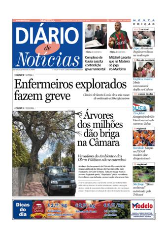 Edição do dia 21 Abril 2005 da pubicação Diário de Notícias