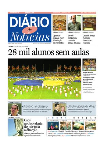 Edição do dia 4 Maio 2005 da pubicação Diário de Notícias