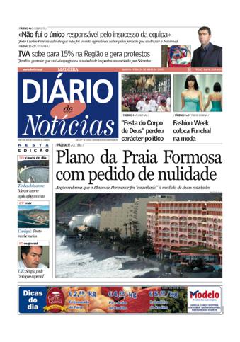 Edição do dia 26 Maio 2005 da pubicação Diário de Notícias