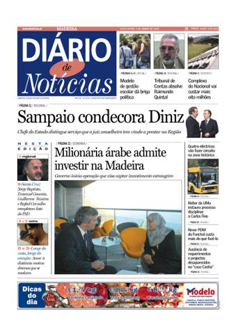 Edição do dia 3 Junho 2005 da pubicação Diário de Notícias