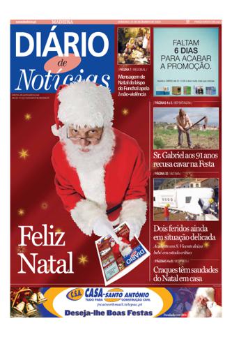 Edição do dia 25 Dezembro 2005 da pubicação Diário de Notícias