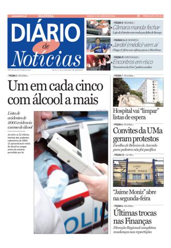 Edição do dia 21 Janeiro 2006 da pubicação Diário de Notícias