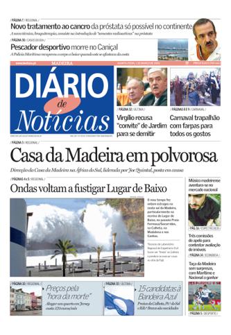 Edição do dia 1 Março 2006 da pubicação Diário de Notícias