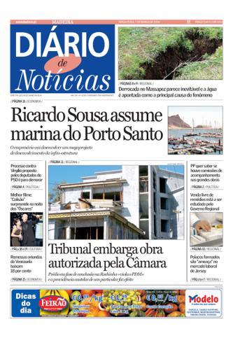 Edição do dia 7 Março 2006 da pubicação Diário de Notícias