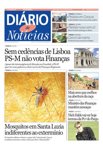 Edição do dia 10 Outubro 2006 da pubicação Diário de Notícias