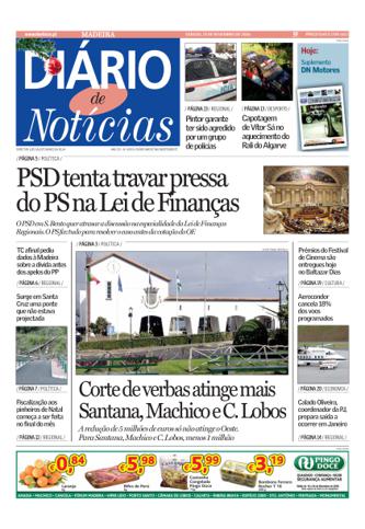 Edição do dia 18 Novembro 2006 da pubicação Diário de Notícias