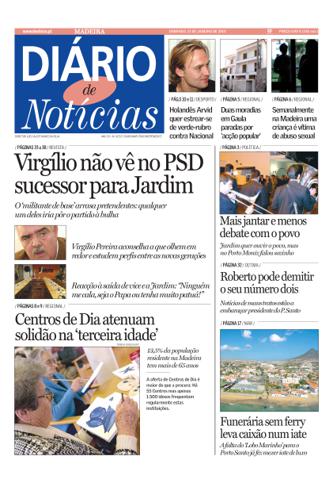 Edição do dia 21 Janeiro 2007 da pubicação Diário de Notícias