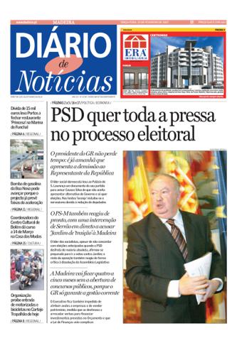 Edição do dia 20 Fevereiro 2007 da pubicação Diário de Notícias