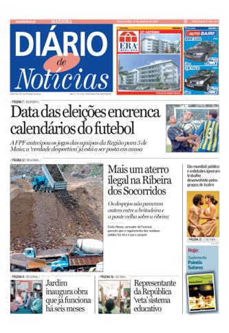 Edição do dia 27 Março 2007 da pubicação Diário de Notícias