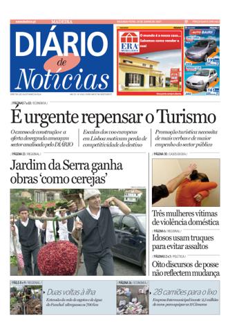 Edição do dia 18 Junho 2007 da pubicação Diário de Notícias