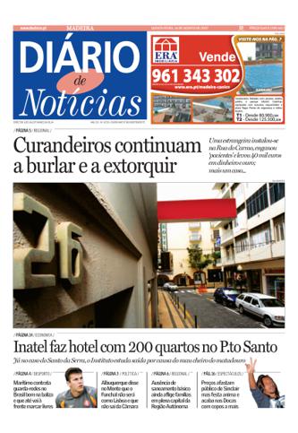 Edição do dia 16 Agosto 2007 da pubicação Diário de Notícias