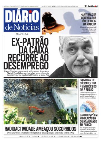 Edição do dia 5 Dezembro 2007 da pubicação Diário de Notícias