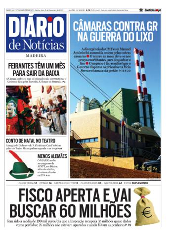 Edição do dia 6 Dezembro 2007 da pubicação Diário de Notícias